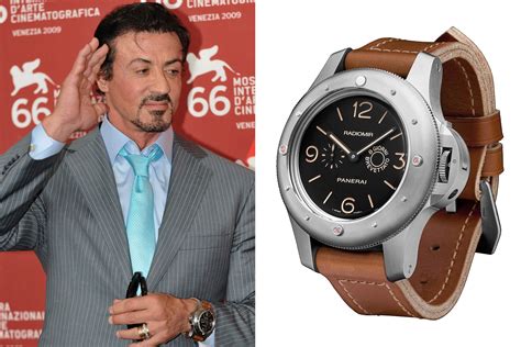 sylvester stallone panerai watch|is Stallone wearing Panerai.